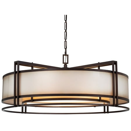 Minka Metropolitan - Underscore - Five Light Pendant Cimmaron Bronze Finish with
Minka Metropolitan - Underscore - Five Light Pendant Cimmaron Bronze Finish with