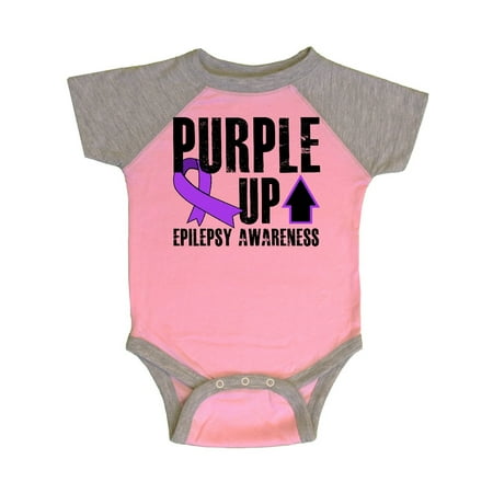 Inktastic Purple Up Epilepsy Awareness with Purple Ribbon Gift Baby Boy or Baby Girl Bodysuit
Inktastic Purple Up Epilepsy Awareness with Purple Ribbon Gift Baby Boy or Baby Girl Bodysuit