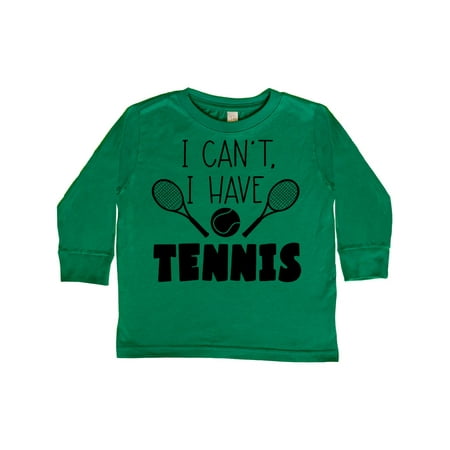 Inktastic I Can t I Have Tennis Gift Toddler Boy or Toddler Girl Long Sleeve T-Shirt
Inktastic I Can t I Have Tennis Gift Toddler Boy or Toddler Girl Long Sleeve T-Shirt