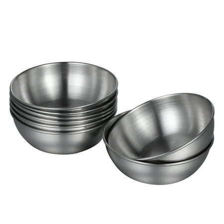 Hemoton 8pcs Stainless Steel Sauce Dishes Food Dipping Bowls Round Seasoning Dish Saucer Appetizer Plates
Hemoton 8pcs Stainless Steel Sauce Dishes Food Dipping Bowls Round Seasoning Dish Saucer Appetizer Plates