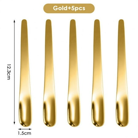 5pcs/set Coffee Scoops Mixer Stirring Bar Stainless Steel Ice Cream Spoons For Dessert Small Kitchen Dinnerware Bead Scoop Retro
5pcs/set Coffee Scoops Mixer Stirring Bar Stainless Steel Ice Cream Spoons For Dessert Small Kitchen Dinnerware Bead Scoop Retro