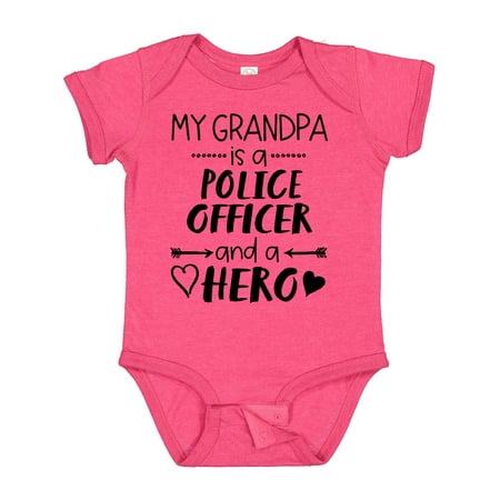 Inktastic My Grandpa is a Police Officer and a Hero Gift Baby Boy or Baby Girl Bodysuit
Inktastic My Grandpa is a Police Officer and a Hero Gift Baby Boy or Baby Girl Bodysuit