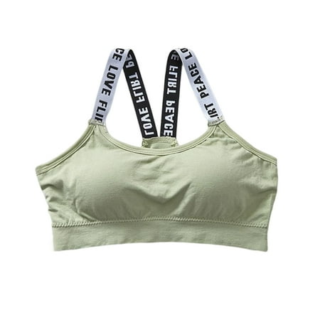 Women Daily Wireless Bra Wire Free Adjustable Bras for Daily Outdoor Fitness Wear One Size Light Green
Women Daily Wireless Bra Wire Free Adjustable Bras for Daily Outdoor Fitness Wear One Size Light Green