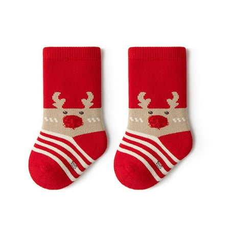 Thaisu Baby Girls Boys Christmas Socks Thick Cotton Socks Winter Warm Crew Socks for Infants Toddlers
Thaisu Baby Girls Boys Christmas Socks Thick Cotton Socks Winter Warm Crew Socks for Infants Toddlers
