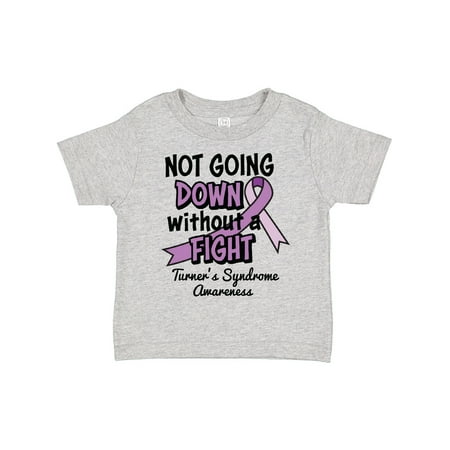 Inktastic Not Going Down Without a Fight Turners Syndrome Awareness Gift Toddler Boy or Toddler Girl T-Shirt 
Inktastic Not Going Down Without a Fight Turners Syndrome Awareness Gift Toddler Boy or Toddler Girl T-Shirt