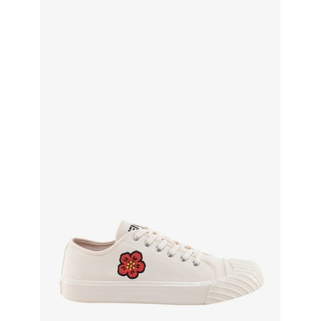 MAN Canvas sneakers with embroidery