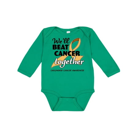 Inktastic We ll Beat Cancer Together- Childhood Cancer Awareness Gift Baby Boy or Baby Girl Long Sleeve Bodysuit
Inktastic We ll Beat Cancer Together- Childhood Cancer Awareness Gift Baby Boy or Baby Girl Long Sleeve Bodysuit