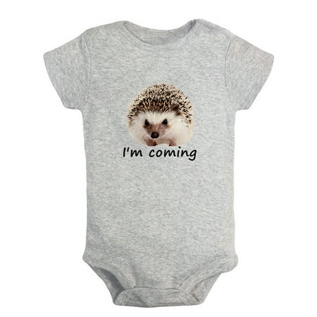 I m Coming Funny Rompers For Babies Animal Hedgehog Pattern Jumpsuits Newborn Baby Unisex Bodysuits Infant Jumpsuits Toddler 0-24 Months Kids One-Piece Oufits
I m Coming Funny Rompers For Babies Animal Hedgehog Pattern Jumpsuits Newborn Baby Unisex Bodysuits Infant Jumpsuits Toddler 0-24 Months Kids One-Piece Oufits