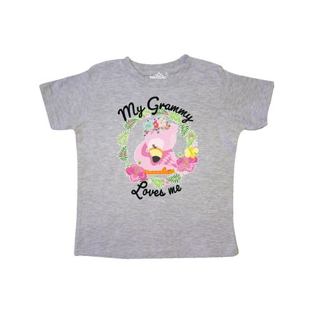 Inktastic Baby Flamingo My Grammy Loves Me with Flower Wreath Gift Toddler Boy or Toddler Girl T-Shirt
Inktastic Baby Flamingo My Grammy Loves Me with Flower Wreath Gift Toddler Boy or Toddler Girl T-Shirt