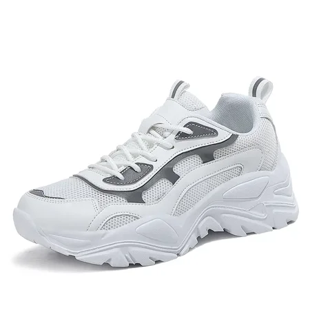 Women‘s Breathable Mesh Sneakers Low Top Lace Up Platform Casual Shoes Women‘s Height Increased Sport Shoes
Women‘s Breathable Mesh Sneakers Low Top Lace Up Platform Casual Shoes Women‘s Height Increased Sport Shoes