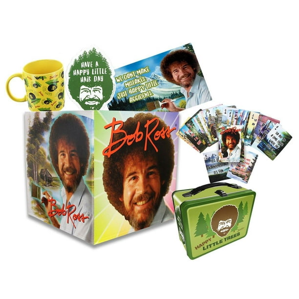 Bob Ross LookSee Box Includes 6 Themed Items w/ Collectible LookSee Box