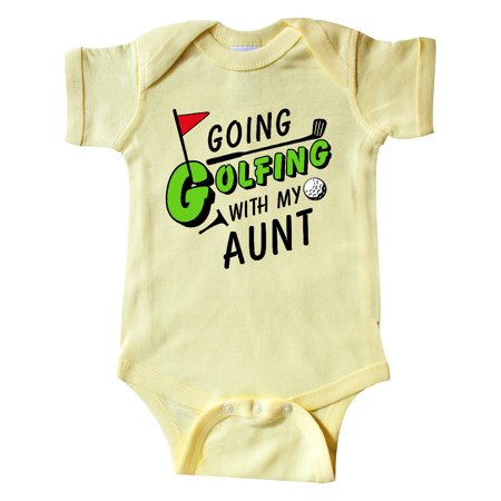 Inktastic Going Golfing with my Aunt- kids golf Gift Baby Boy or Baby Girl Bodysuit
Inktastic Going Golfing with my Aunt- kids golf Gift Baby Boy or Baby Girl Bodysuit