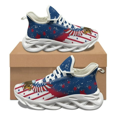American Independence Day Street Trend Walking Shoes Breathable Lightweight Non-slip Flat Shoes Summer Fashion Travel Sneakers
American Independence Day Street Trend Walking Shoes Breathable Lightweight Non-slip Flat Shoes Summer Fashion Travel Sneakers