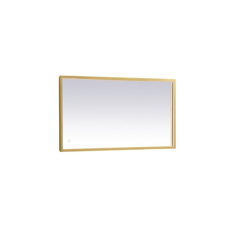 Elegant Decor MRE61836BR 18 x 36 in. Pier 3000K 4200K & 6400K LED Mirror with Adjustable Color Temperature in Brass
Elegant Decor MRE61836BR 18 x 36 in. Pier 3000K 4200K & 6400K LED Mirror with Adjustable Color Temperature in Brass