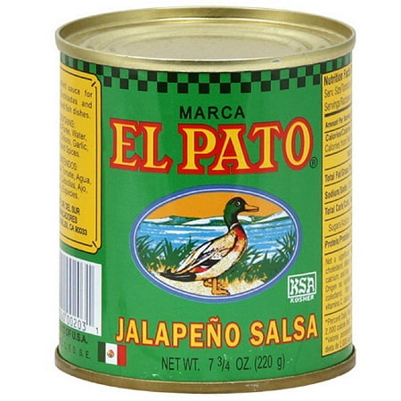 El Pato Jalapeno Salsa, 7.75 oz (Pack of 24)
