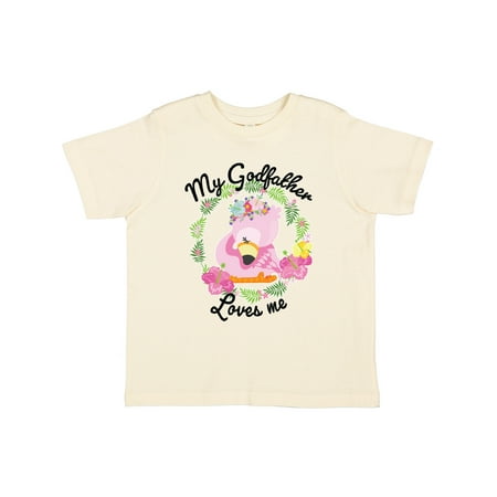 Inktastic Baby Flamingo My Godfather Loves Me in Flower Wreath Gift Toddler Boy or Toddler Girl T-Shirt
Inktastic Baby Flamingo My Godfather Loves Me in Flower Wreath Gift Toddler Boy or Toddler Girl T-Shirt
