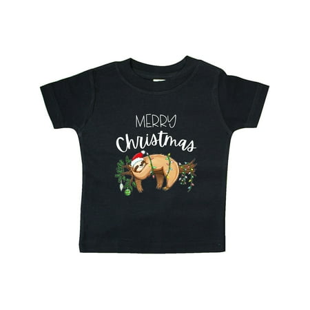 Inktastic Merry Christmas Cute Sloth with Santa Hat and Lights Gift Baby Boy or Baby Girl T-Shirt
Inktastic Merry Christmas Cute Sloth with Santa Hat and Lights Gift Baby Boy or Baby Girl T-Shirt