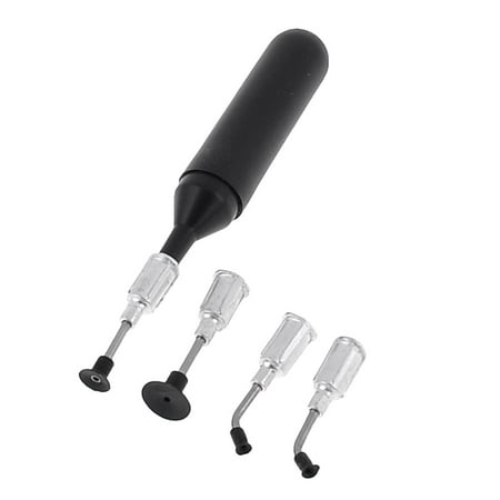 Black Plastic Pick Up Hand Tool Vacuum Sucking Pen for IC SMD