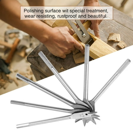 Flat Hole Saw Drill Bit Efficient Drilling Flat Hole Drill Bit For DIY For Woodworking
Flat Hole Saw Drill Bit Efficient Drilling Flat Hole Drill Bit For DIY For Woodworking