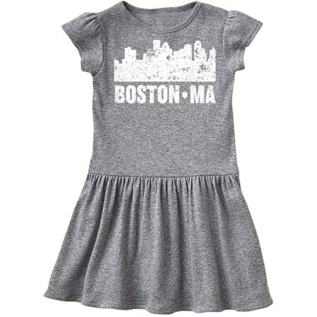 Inktastic Boston Massachusetts City Skyline with Grunge Gift Toddler Girl Dress
Inktastic Boston Massachusetts City Skyline with Grunge Gift Toddler Girl Dress
