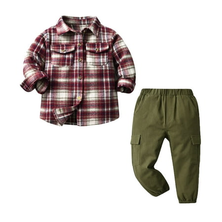 Infant Boys Outfits Long Sleeve Shirt Solid Color Pants Newborn Kids Children Spring Summer Casual Cute Cartoon Fashion Outwear Streetwear Sets
Infant Boys Outfits Long Sleeve Shirt Solid Color Pants Newborn Kids Children Spring Summer Casual Cute Cartoon Fashion Outwear Streetwear Sets