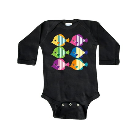 Inktastic Tropical Fish Lover Gift Gift Baby Girl Long Sleeve Bodysuit