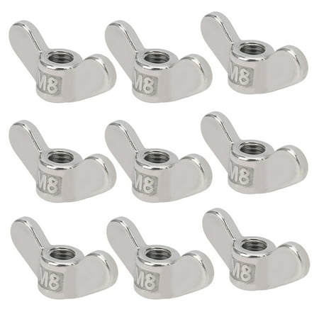 Wing Nut 10Pcs Fastness Clear And Complete Stainless Steel Nut For Fastener Hardware
Wing Nut 10Pcs Fastness Clear And Complete Stainless Steel Nut For Fastener Hardware