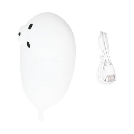 Mgaxyff Bedroom Light Silicone Bedside Lamp 1.3W Innovative USB Night Light With Colorful Lighting White Night Light
Mgaxyff Bedroom Light Silicone Bedside Lamp 1.3W Innovative USB Night Light With Colorful Lighting White Night Light