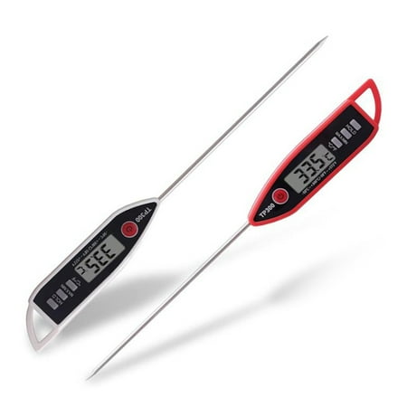 2 Pcs Meat Thermometer Digital Instant-Reading Meat Thermometer