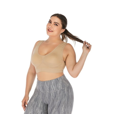 Women Sports Bra Fitness Running Vest Gym Workout Underwear Padded Crop Tops Female Plus Size Sport Bras
Women Sports Bra Fitness Running Vest Gym Workout Underwear Padded Crop Tops Female Plus Size Sport Bras