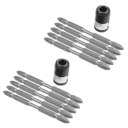 10Pcs S2 Screwdriver Bits Set 100mm Strong Magnet Driver Steel Double Head Hex with Magnetizer Ring
10Pcs S2 Screwdriver Bits Set 100mm Strong Magnet Driver Steel Double Head Hex with Magnetizer Ring