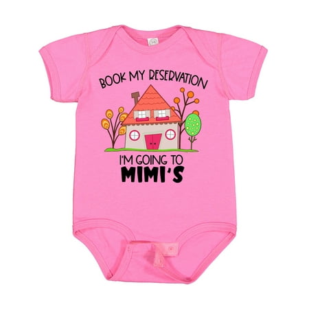 Inktastic Book My Reservation! I m Going to Mimi s- House Gift Baby Boy or Baby Girl Bodysuit
Inktastic Book My Reservation! I m Going to Mimi s- House Gift Baby Boy or Baby Girl Bodysuit