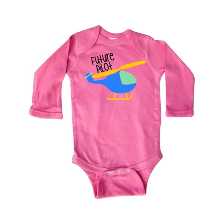 Inktastic Future Pilot Cute Blue Helicopter Gift Baby Boy or Baby Girl Long Sleeve Bodysuit
Inktastic Future Pilot Cute Blue Helicopter Gift Baby Boy or Baby Girl Long Sleeve Bodysuit