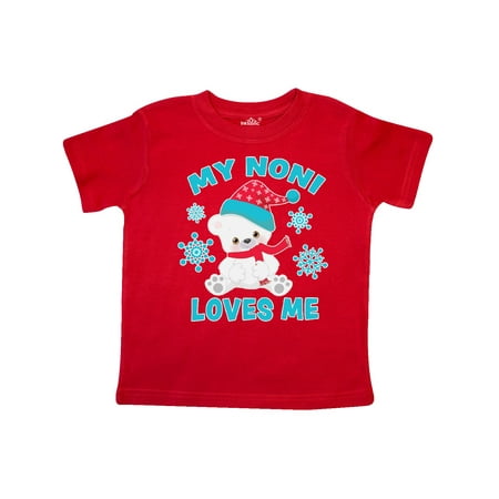 Inktastic Polar Bear My Noni Loves Me in Santa Hat with Snowflakes Gift Toddler Boy or Toddler Girl T-Shirt
Inktastic Polar Bear My Noni Loves Me in Santa Hat with Snowflakes Gift Toddler Boy or Toddler Girl T-Shirt