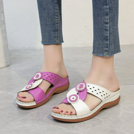 Women Sandals Retro Summer Sandals With Heels Wedge Shoes For Women Slippers Heeled Summer Shoes Female Wedges A8
Women Sandals Retro Summer Sandals With Heels Wedge Shoes For Women Slippers Heeled Summer Shoes Female Wedges A8