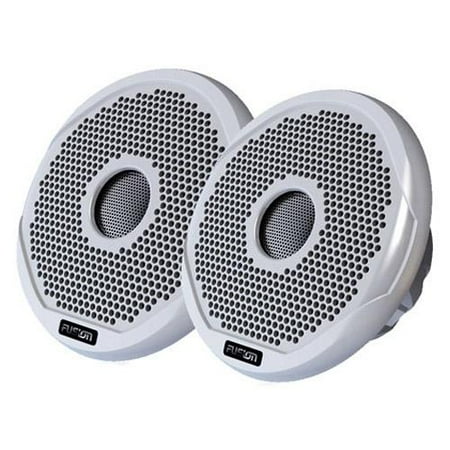 FUSION 6 Inch Round 2-Way IPX65 Marine Speaker - 200W - (Pair) White w\/Interchangeable Black & White Grills FUSION 6 Inch Round 2-Way IPX65 Marine Speaker - 200W - Pair White w\/ FUSION 6 Inch Round 2-Way IPX65 Marine Speaker - 200W - (Pair) White w\/Interchangeable Black & White Grills FUSION 6 Inch Round 2-Way IPX65 Marine Speaker - 200W - Pair White w\/