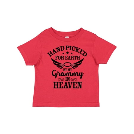 Inktastic Handpicked for Earth by My Grammy in Heaven with Angel Wings Gift Toddler Boy or Toddler Girl T-Shirt
Inktastic Handpicked for Earth by My Grammy in Heaven with Angel Wings Gift Toddler Boy or Toddler Girl T-Shirt