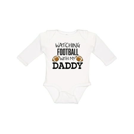 Inktastic Watching Football with My Daddy Gift Baby Boy or Baby Girl Long Sleeve Bodysuit
Inktastic Watching Football with My Daddy Gift Baby Boy or Baby Girl Long Sleeve Bodysuit