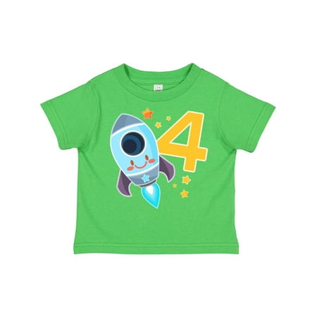 Inktastic Rocket Space Ship Happy Fourth Birthday Gift Toddler Boy or Toddler Girl T-Shirt
Inktastic Rocket Space Ship Happy Fourth Birthday Gift Toddler Boy or Toddler Girl T-Shirt