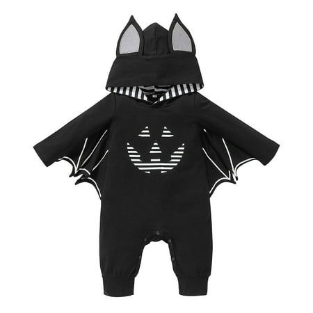 PMVFHDE Kids Halloween Costumes Neutral Baby Boy Clothes Boys Girls Long Sleeve Romper Cartoon Prints Hoodie Jumpsuit Black 3-6 Months 
PMVFHDE Kids Halloween Costumes Neutral Baby Boy Clothes Boys Girls Long Sleeve Romper Cartoon Prints Hoodie Jumpsuit Black 3-6 Months