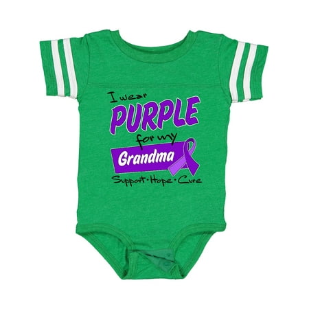 Inktastic I Wear Purple for My Grandma-Support Hope Cure Gift Baby Boy or Baby Girl Bodysuit
Inktastic I Wear Purple for My Grandma-Support Hope Cure Gift Baby Boy or Baby Girl Bodysuit