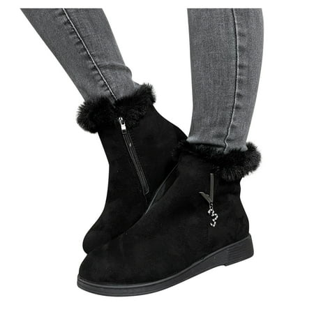 Cathalem Women s Wedge Heeled Boots New Shoes Boots Roman Casual Heels Fashion Women s Leather Women Rain Boots Size 5 Black 7.5
Cathalem Women s Wedge Heeled Boots New Shoes Boots Roman Casual Heels Fashion Women s Leather Women Rain Boots Size 5 Black 7.5