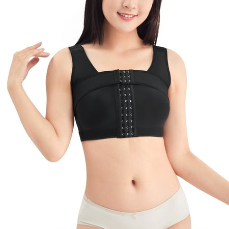Junlan Women Post-Surgery Front Closure Bra Posture Corrector Compression Shapewear Tops with Breast Support Band(Black M)
Junlan Women Post-Surgery Front Closure Bra Posture Corrector Compression Shapewear Tops with Breast Support Band(Black M)