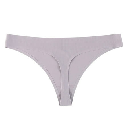 Qcmgmg Breathable Stretch Panties for Women Low Waisted Underwear Women s Seamless Ice Silk Thong
Qcmgmg Breathable Stretch Panties for Women Low Waisted Underwear Women s Seamless Ice Silk Thong