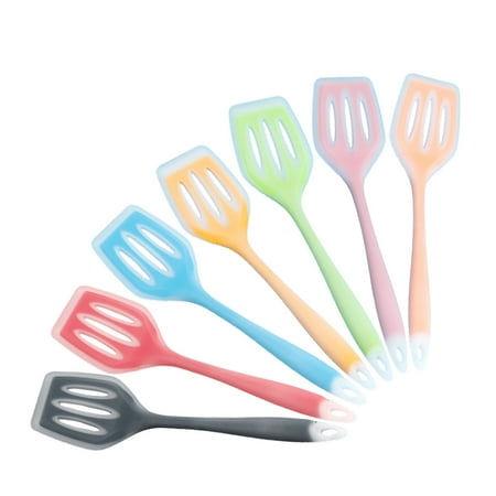SPRING PARK Silicone Turner Spatula Slotted Spatula Heat Resistant Rubber Spatula Non-Stick Kitchen Utensil for Cooking Fish Eggs Pancakes
SPRING PARK Silicone Turner Spatula Slotted Spatula Heat Resistant Rubber Spatula Non-Stick Kitchen Utensil for Cooking Fish Eggs Pancakes