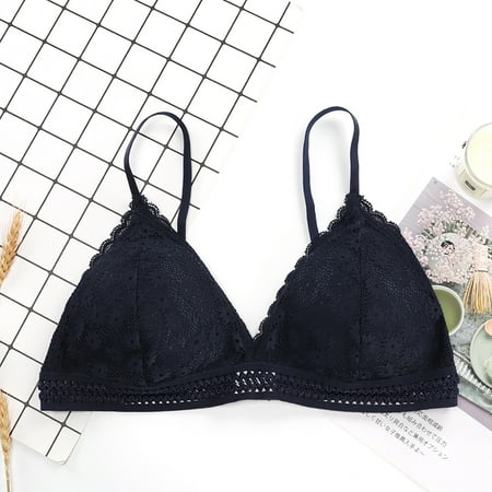 Holiday Savings! Women s New Sling Underwear Wrapped Chest Lace Without Steel Ring Underwear Dark Blue
Holiday Savings! Women s New Sling Underwear Wrapped Chest Lace Without Steel Ring Underwear Dark Blue