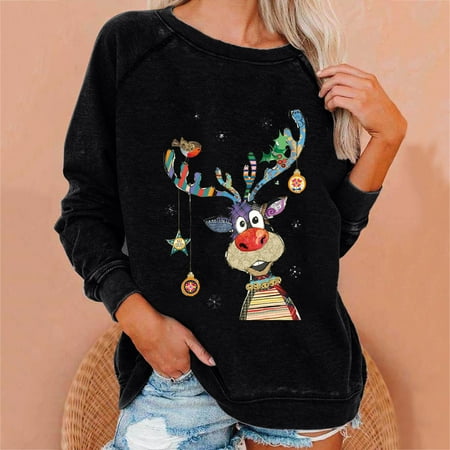 Zedker Sweatshirts For Women 2022 Fashion Women Print Long Sleeve Comfortable Breathable Round-Neck Sweatshirt
Zedker Sweatshirts For Women 2022 Fashion Women Print Long Sleeve Comfortable Breathable Round-Neck Sweatshirt