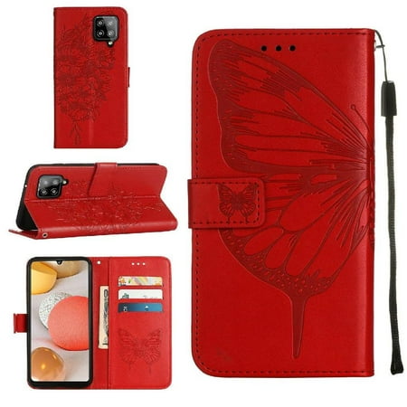 Case for Samsung Galaxy A42 5G Flip Cover Embossing Butterfly Magnetic Premium Leather
Case for Samsung Galaxy A42 5G Flip Cover Embossing Butterfly Magnetic Premium Leather