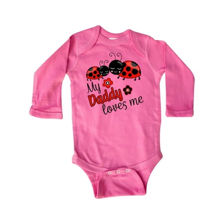 Inktastic My Daddy Loves Me with Cute Ladybugs Gift Baby Boy or Baby Girl Long Sleeve Bodysuit
Inktastic My Daddy Loves Me with Cute Ladybugs Gift Baby Boy or Baby Girl Long Sleeve Bodysuit