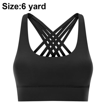 Padded Strappy Sports Bras Strap cross Shockproof sports bra for Women Comfortable Yoga Bra for Activewear
Padded Strappy Sports Bras Strap cross Shockproof sports bra for Women Comfortable Yoga Bra for Activewear